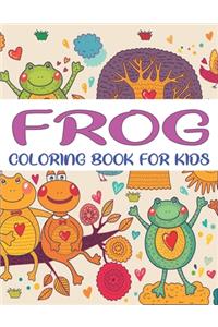 Frog Coloring Book for Kids