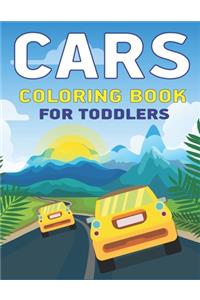 Cars Coloring Book for Toddlers