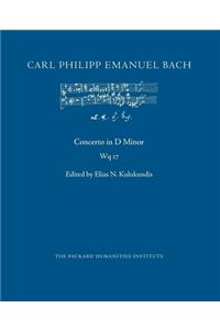 Concerto in D Minor, Wq 17