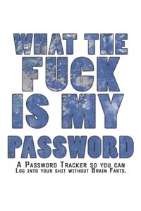 What The F*ck Is My Password Journal