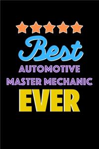 Best Automotive Master Mechanic Evers Notebook - Automotive Master Mechanic Funny Gift