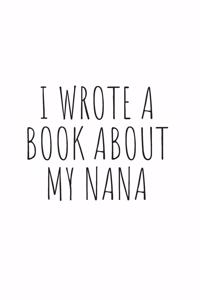 I Wrote a Book about my nana