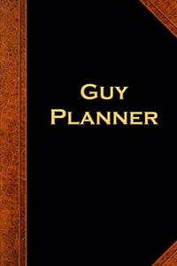 2020 Weekly Planner For Men Guy Planner Vintage Style 134 Pages