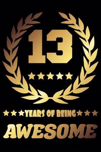 13 Years Of Being Awesome