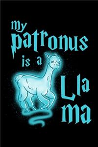 My Patronus Is A Llama: Blank Comic Book Sketchbook For Kids And Adults To Draw Your Own Cartoon For Llama Lovers, Cute Spirit Animal Enthusiasts And Magic Wizard Fans (6 x