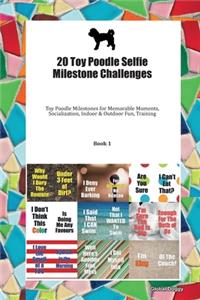 20 Toy Poodle Selfie Milestone Challenges