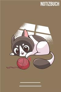 Leck Katze Notizbuch