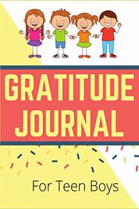 Gratitude Journal For Teen Boys