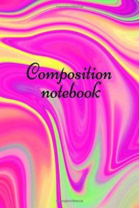 Composition notebook