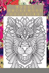 Nurse Swear Word Coloring Book