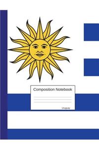 Uruguay Composition Notebook