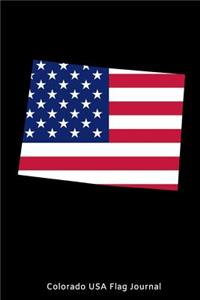 Colorado USA Flag Journal
