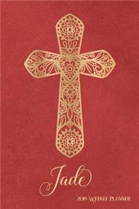 2019 Weekly Planner, Jade