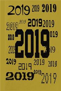 2019 Daily Planner 2019 Stylish Pattern 384 Pages