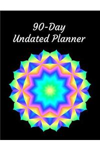 90-Day Undated Planner