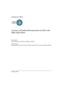 Accuracy of Gradient Reconstruction on Grids with High Aspect Ratio