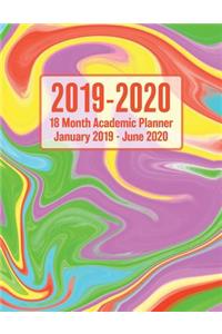 2019 - 2020 - 18 Month Academic Planner - January 2019 - June 2020