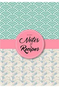Blank Cookbook Notes and Recipes