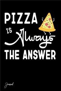 Pizza Is Always the Answer Journal