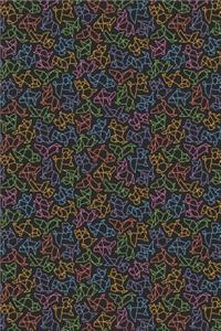Dog Pattern - Colored Geometric Dogs