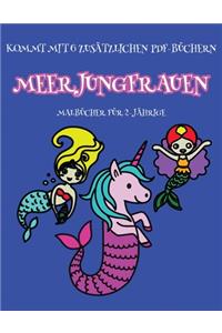 Malbücher für 2-Jährige (Meerjungfrauen )