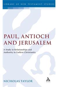 Paul, Antioch and Jerusalem