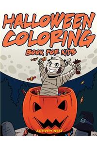 Halloween Coloring Book for Kids