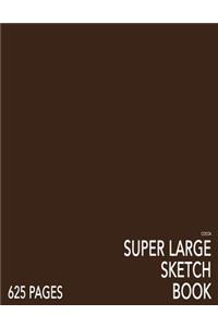 Cocoa Super Large Sketchbook: Big Softcover Sketchbook, 625 Pages, Giant Sketchbook, Large Sketchbook for Drawing