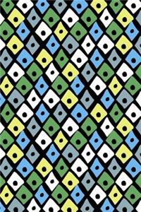 Journal Notebook Colorful Diamonds 5