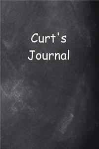 Curt Personalized Name Journal Custom Name Gift Idea Curt