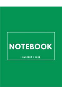 Notebook 1 Subject