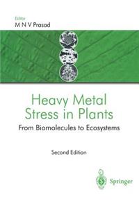 Heavy Metal Stress in Plants