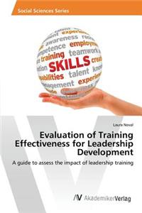 Evaluation of Training Effectiveness for Leadership Development