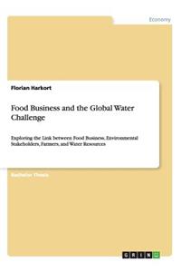Food Business and the Global Water Challenge