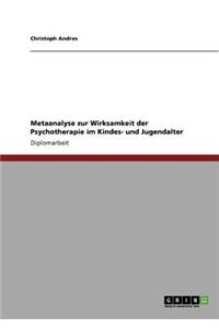 Metaanalyse zur Wirksamkeit der Psychotherapie im Kindes- und Jugendalter