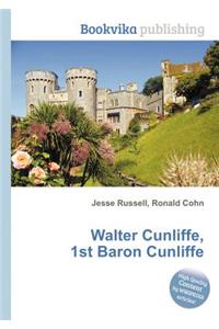 Walter Cunliffe, 1st Baron Cunliffe