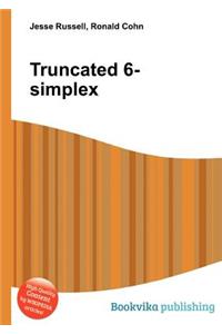 Truncated 6-Simplex