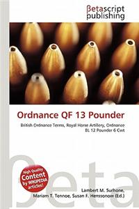 Ordnance Qf 13 Pounder