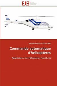 Commande automatique d'hélicoptères