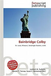 Bainbridge Colby