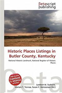 Historic Places Listings in Butler County, Kentucky