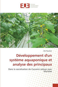 Développement d'un système aquaponique et analyse des principaux