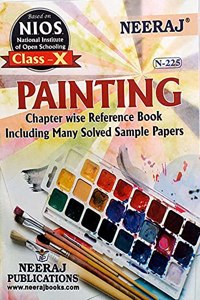 NIOS PAINTING Study Guide Class 10 (Open Board) New ENGLISH Edition