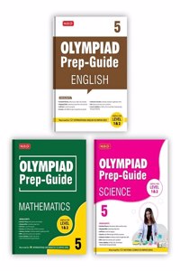 MTG Olympiad Prep-Guide Class 5 - Achievers Section with IMO-NSO-IEO Chapterwise Previous Year Question Paper For SOF 2023-24 Exam, Set of 3 Books (Mathematics, Science, English) MTG Editorial Board