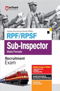 Arihant RPF & RPSF Sub Inspector Study Guide For 2024 Exam