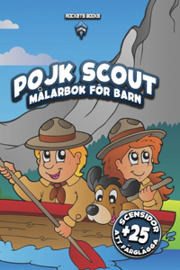 Boy Scout Målarbok för Barn