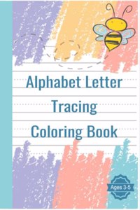 Alphabet Letter Tracing Coloring Book