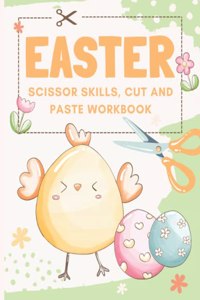 Easter Scissor Skills, Cut And Paste Workbook