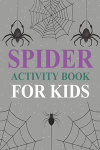 Spider Activity Book For Kids