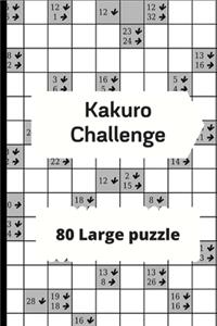 Kakuro Challenge Large puzzles